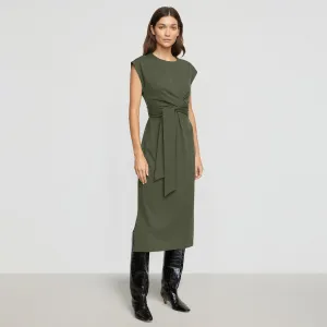 Fei Tie-Front Organic Cotton Dress