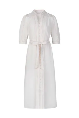 GDS Manhattan Long Linen  Dress |  White