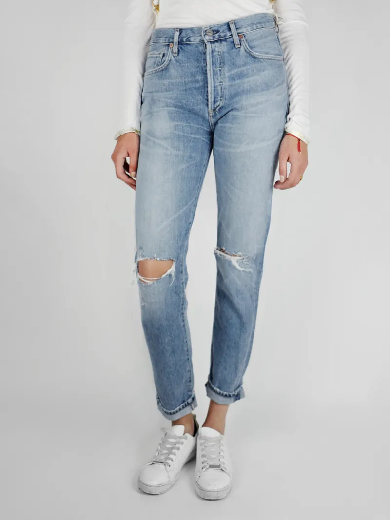 Liya High Rise Classic Fit Jeans