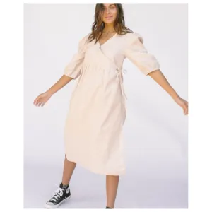 Lullaby Club Kylie Wrap Dress - Dunes *FINAL SALE*