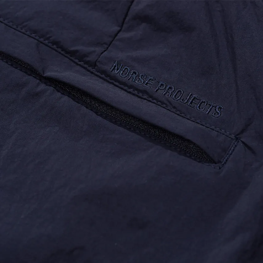 Norse Projects Luther Packable Shorts Dark Navy