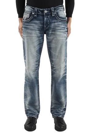 Rock Revival Men's Calix J200r Straight Jeans