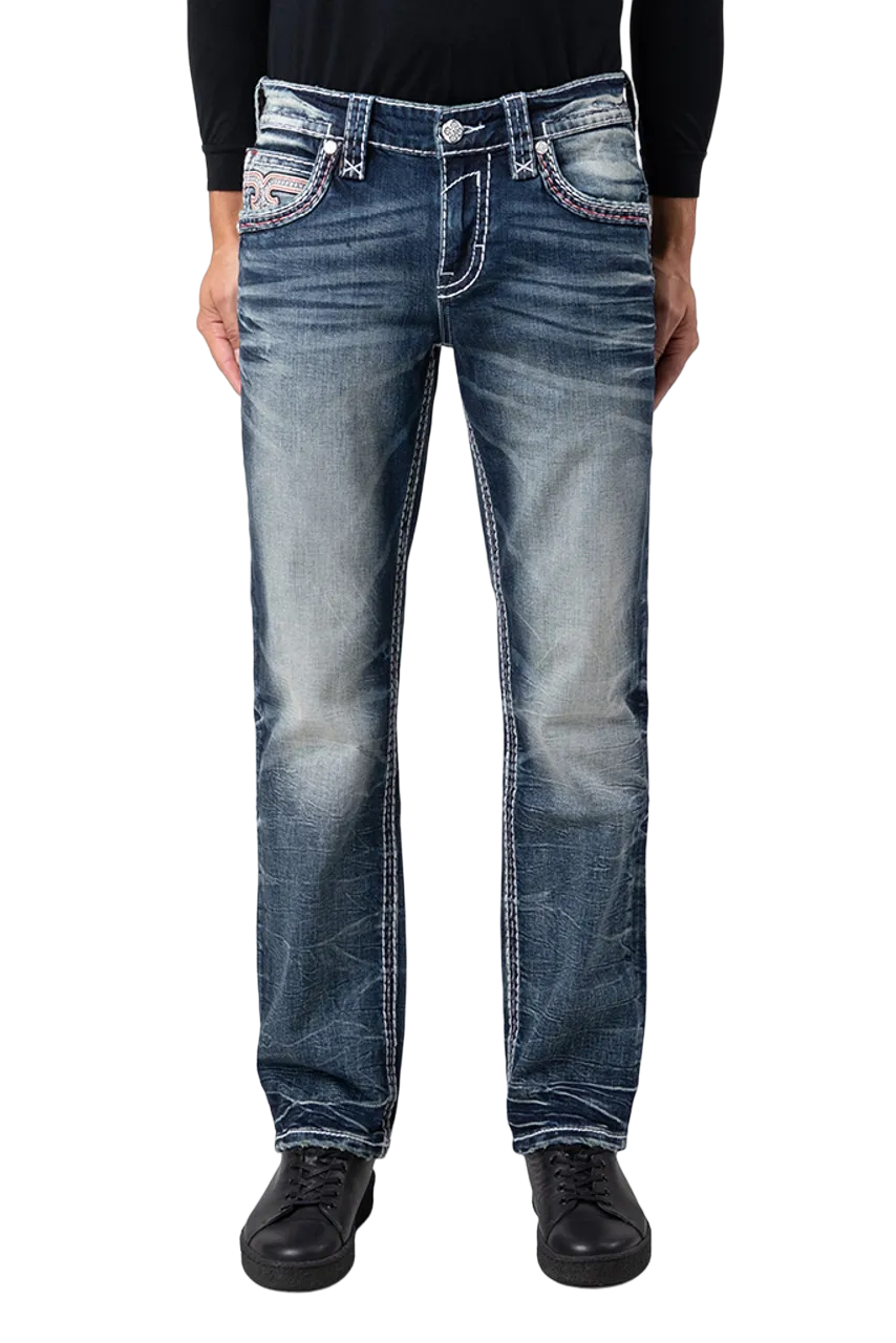 Rock Revival Men's Eddison Bootcut Jean