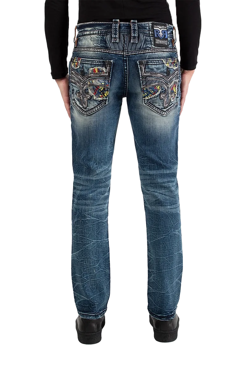 Rock Revival Men's Straight Jeans