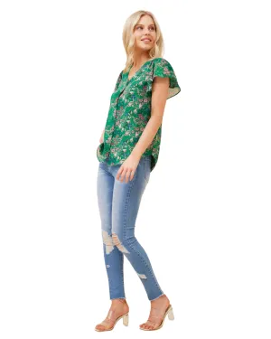 Roma Floral Top